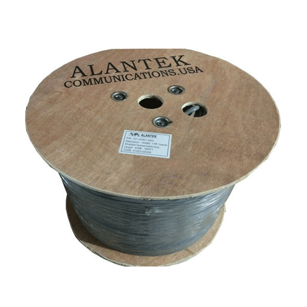Dây cáp âm thanh Alantek PA, Audio 1 đôi, 18 AWG cuộn 500m