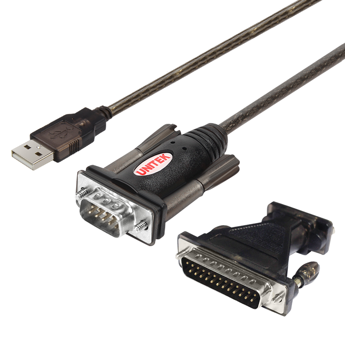 Cáp USB 2.0 sang COM 9 chân đực Unitek (Y - 105A)
