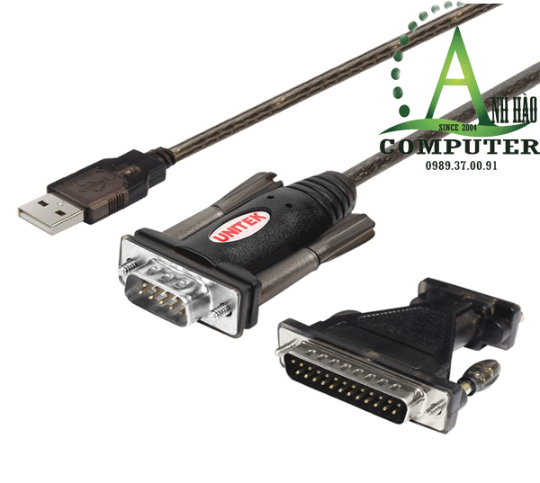 Cáp USB 2.0 sang COM 9 chân đực Unitek Y-105