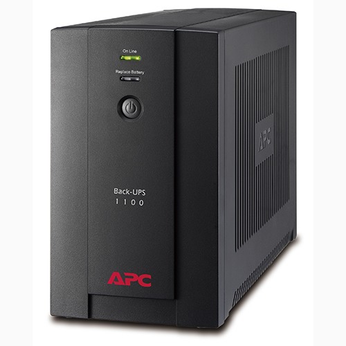 Bộ lưu điện APC Back-UPS 1100VA, 230V, AVR, Universal and IEC Sockets BX1100LI-MS Chính Hãng