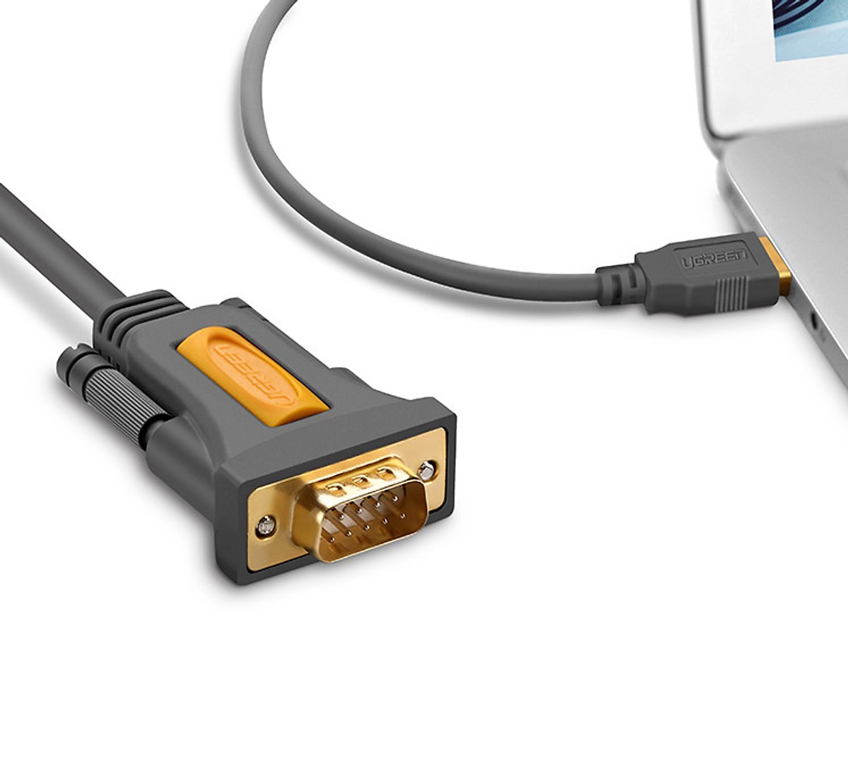 Cáp chuyển đổi USB  2.0 TO Com (RS232) Ugreen 20211 chính hãng