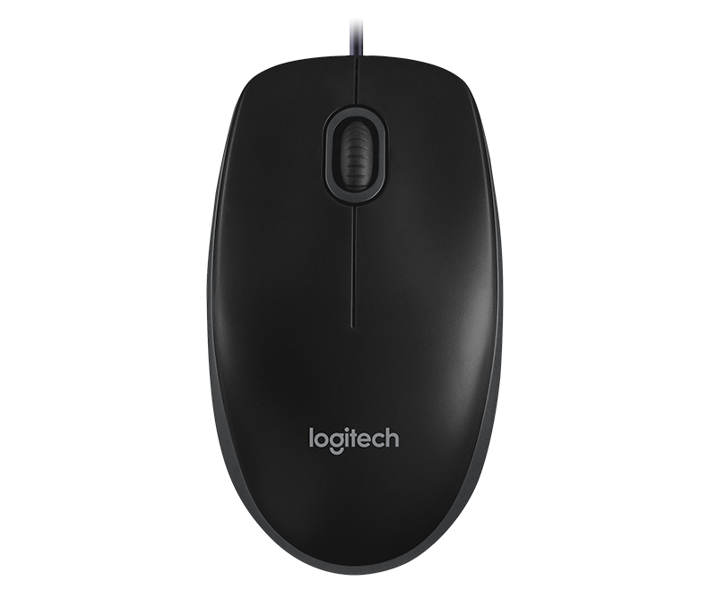 Chuột quang có dây logitech B100 chính hãng