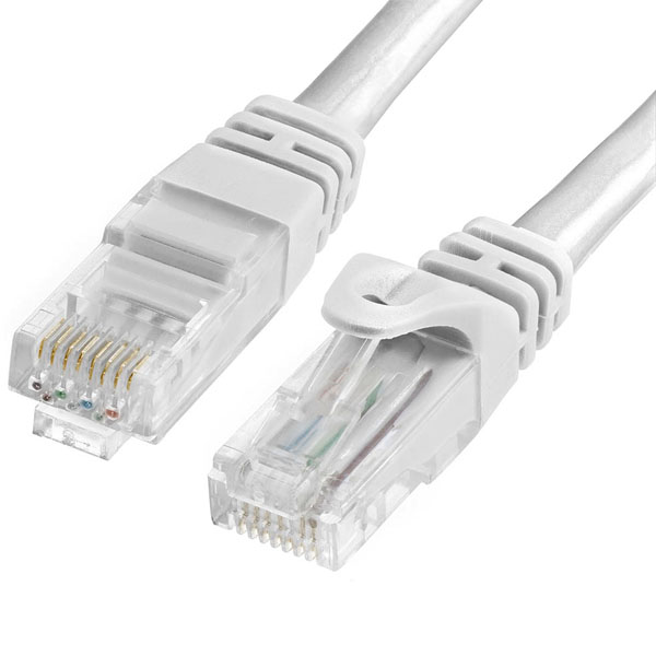 Dây nhảy mạng cat6 Sinoamigo dài 2m mầu trắng ( white) mã  SN-25003A tốc độ 1Gb băng thông 500mhz