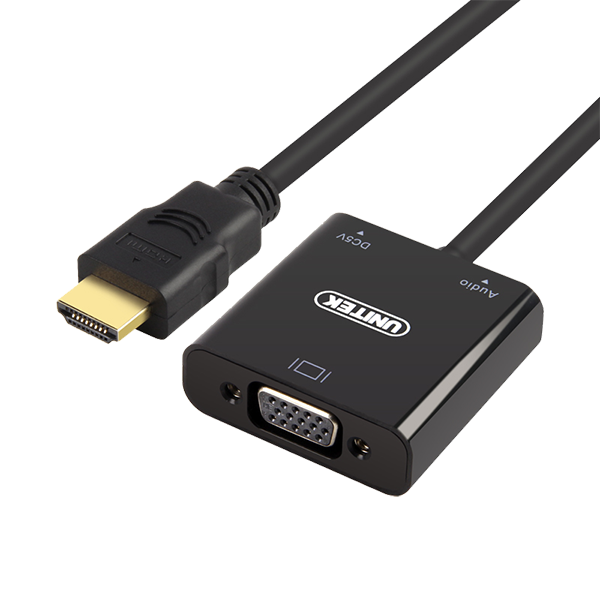 Cáp HDMI -sang VGA +Audio  Unitek (Y - 5304)