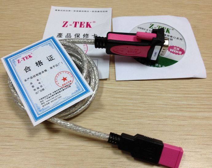 Cáp chuyển đổi USB 2.0  to RS233 Z-tek  ZY-533 chính hãng