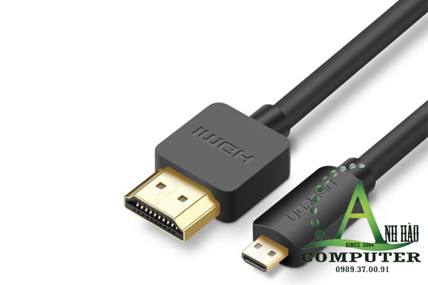 Micro HDMI to HDMI chính hãng Ugreen dài 1.5m 30102