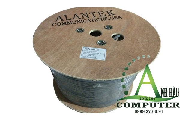 Cáp điều khiển âm thanh alantek 14AWG 1 pair (301-CI9601-0500) cuộn 500m