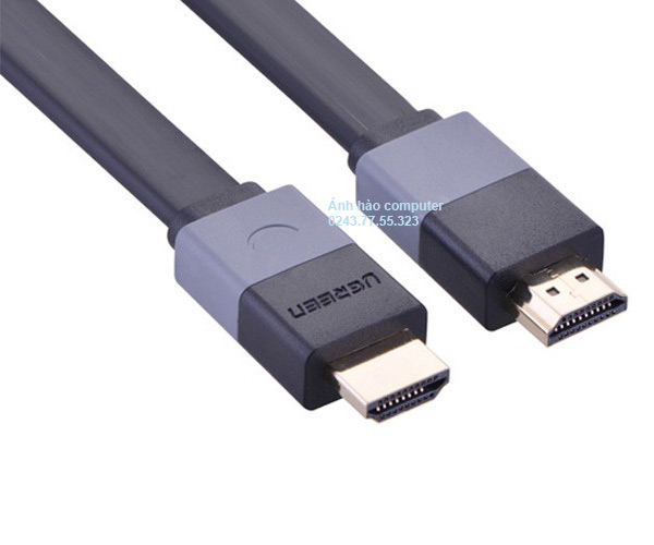 Cáp HDMI Ugreen dài 10m dẹt 30114 chính hãng giá tốt