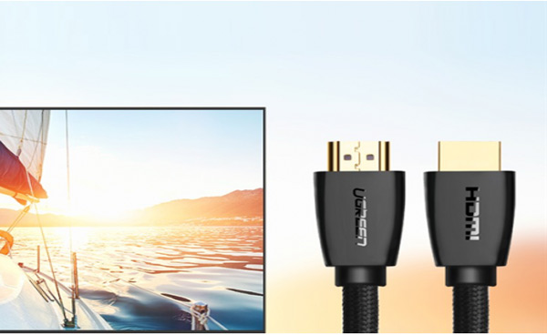 Cáp HDMI 2.0 Ugreeen dài 15m 40416 chính hãng hỗ trợ 2k,4k siêu nét