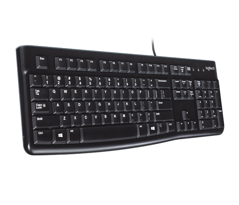 Bàn phím có dây logitech K120 chính hãng