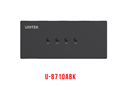 Bộ gộp tín hiệu KVM VGA + USB 4 vào 1 ra 1080P Unitek U-8710ABK