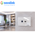 Bộ ổ cắm mạng cat6 + Quang SC/UPC  âm tường novalink NV-12016U+NV-21002SW chính hãng