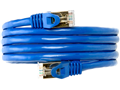 Dây nhảy cáp mạng cat7 dài 10m Blue mã NV-66006A tốc độ 10Gb, băng thông 600Mhz