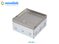 Hộp ổ điện âm sàn cao cấp novalink SOP-200S với 12 ổ cắm tùy chọn