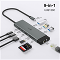 Hub USB Type-C 9 Cổng TPink  mã UH9120C