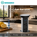 Ổ Cắm Điện Âm Bàn Cảm Ứng Sinoamigo SMT-6S Màu Bạc: Đỉnh Cao Công Nghệ Cho Không Gian Hiện Đạ
