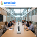 Ổ Điện Âm Bàn Novalink NV-ST803WQI Tích Hợp Sạc Không Dây, Xoay 180 Độ - Giải Pháp Kết Nối Hiện Đại