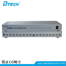 Bộ chia HDMI Dtech 16 cổng DT7416 hỗ trợ 2K,4k