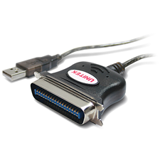 Cáp chuyển đổi USB 2.0 -> Parallel  Unitek (Y - 120) Chính Hãng