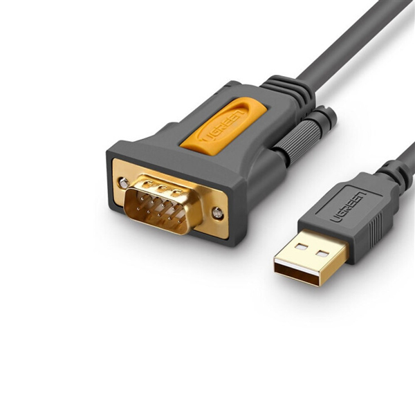 Cáp chuyển đổi USB  2.0 TO Com (RS232) Ugreen 20211 chính hãng
