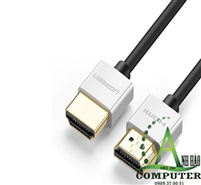 Cáp HDMI 2.0 siêu mỏng Ugreen dài 0.5m chính hãng ugreen UG-30475