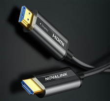 Cáp HDMI 2.0 sợi quang dài 25m Hỗ trợ 2K, 4K , 60hz chính hãng Novalink siêu nét