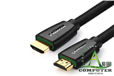 Cáp HDMI 2.0 Ugreen dài 3m 40411  hỗ trợ 2K, 4K chính hãng Ugreen
