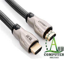 Cáp HDMI1.4V ugreen bọc lưới  dài 1M hỗ trợ 2K, 4K UG-11189