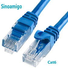 Dây nhảy cat6 dài 2m sinoamgio SN-20103A dây đồng 100% tốc độ giga băng thông 550Mhz chính hãng