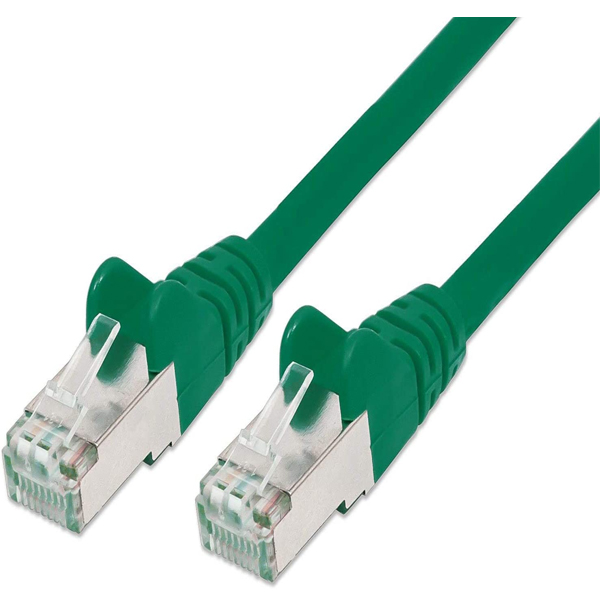 Dây nhảy mạng cat6A FTP dài 20m  mã SN-63111 mẫu xanh green sinoamigo tốc độ 10Gb chống nhiễu