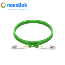 Dây nhảy quang LC-LC-MM-2.0-OM5 Duplex dài 8m vỏ LSZH Novalink NV-61709A chính hãng