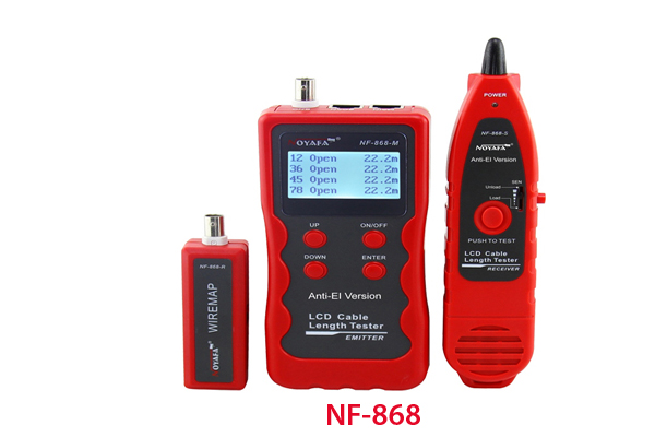 Máy test mạng dò dây mạng NF868 chính hãng