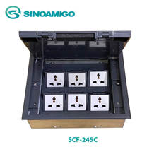 Ổ điện âm bàn cao cấp dùng cho sàn nâng sinoamigo SFC-245C