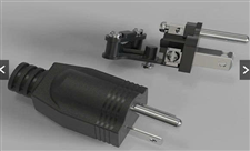 Phích cắm dây nguồn 3 chân chuẩn mỹ