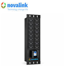Thanh nguồn PDU 16 ổ cắm C13 Novalink NV-66217A